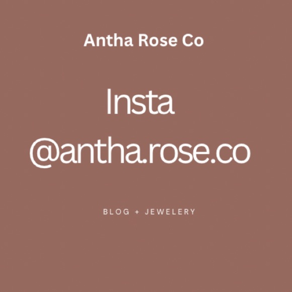 Antha Rose Co is officially LIVE!